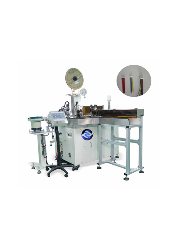 AWG20 AWG30 Terminal Crimping Machine Automatic Cutting And Stripping 1600mm